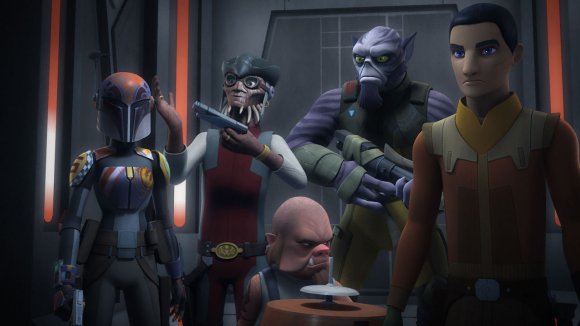 Sabine, Hondo, Terba, Zeb y Ezra