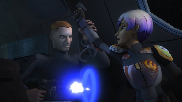 Fenn Rau dispara sobre Sabine con el selector en aturdir