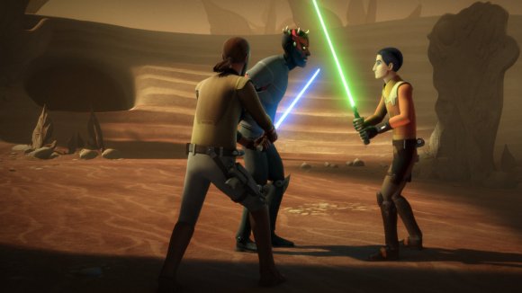 Darth Maul propone un trato a Ezra para compartir los conocimientos que perdieron