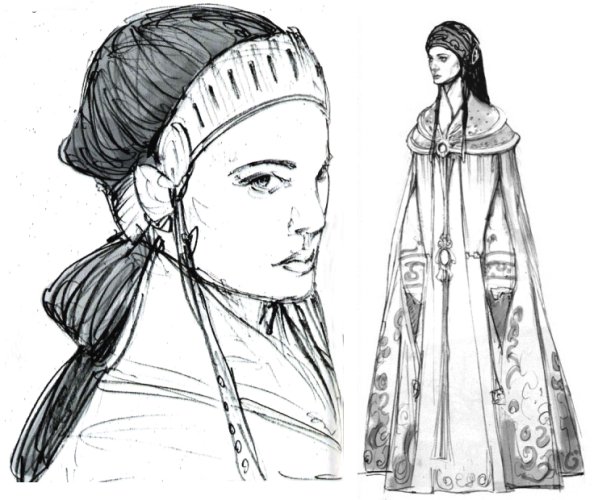 padme clone wars coloring pages - photo #35