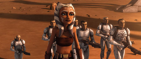 Ahsoka Tano con la Compaa Tango