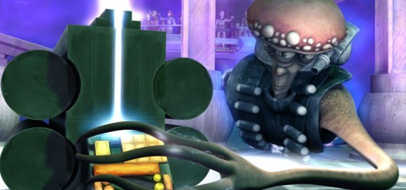 Derrown manipula el escudo protector