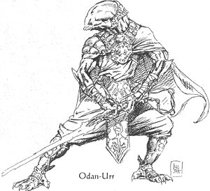 Primeros bocetos de Odan-Urr