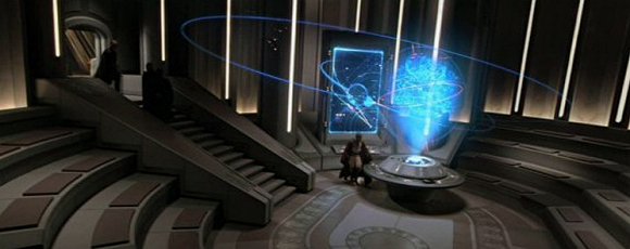 Sala de Guerra Jedi en el Templo Jedi