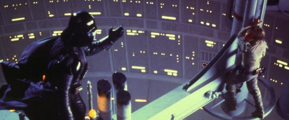 Darth Vader trata de que su hijo se una a él