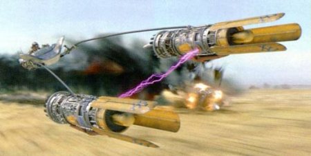El Pod race de Anakin