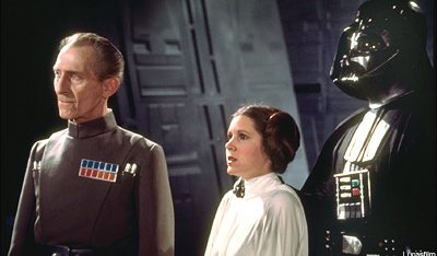 Vader, Leia y Tarikin
