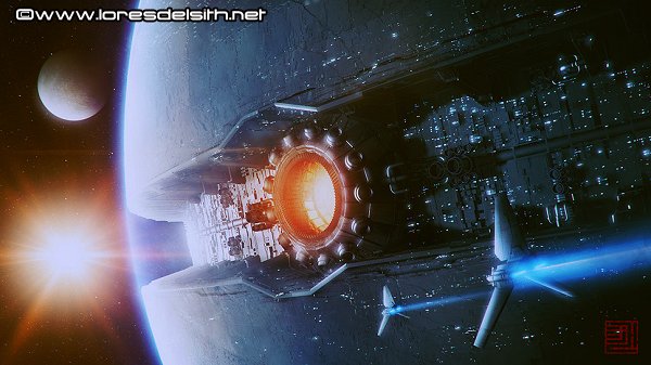 Plataforma de Armamento Starkiller creada sobre un planeta helado