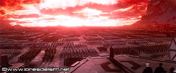 La Base Starkiller cargando Energía Oscura de una estrella cercana
